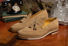 Tuscan Italian Suede Tassel - Wheat