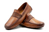 Maranello Italian Calf Leather Driver - Whiskey