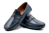 Maranello Italian Calf Leather Driver Loafers - Marine