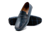 Maranello Italian Calf Leather Driver Loafers - Marine