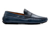 Maranello Italian Calf Leather Driver Loafers - Marine