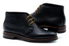 Napoli European Elk Chukka Boots - Black