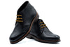 Napoli European Elk Chukka Boots - Black