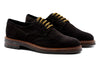 Napoli Italian Suede Wingtip - Walnut