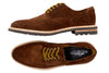 Napoli Italian Suede Wingtip - Snuff