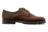 Napoli Premium Italian Suede Plain Toe - Earth