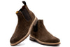 Napoli Italian Suede Chelsea - Earth