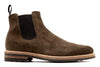 Napoli Italian Suede Chelsea - Earth