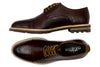 Napoli Italian Saddle Leather Cap Toe - Walnut