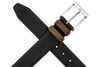 Bill Kudu Leather Belt - Dark Chocolate