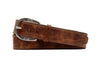 Durango Italian Saddle Leather Belt - Chestnut