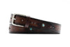 Rocco Italian Bridle Leather Belt - Espresso