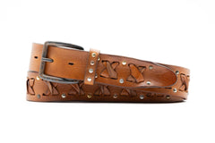 Artuo Italian Bridle Leather Belt - Saddle Tan