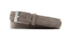 Royal Water Repellent Suede Leather Belt - Smoke