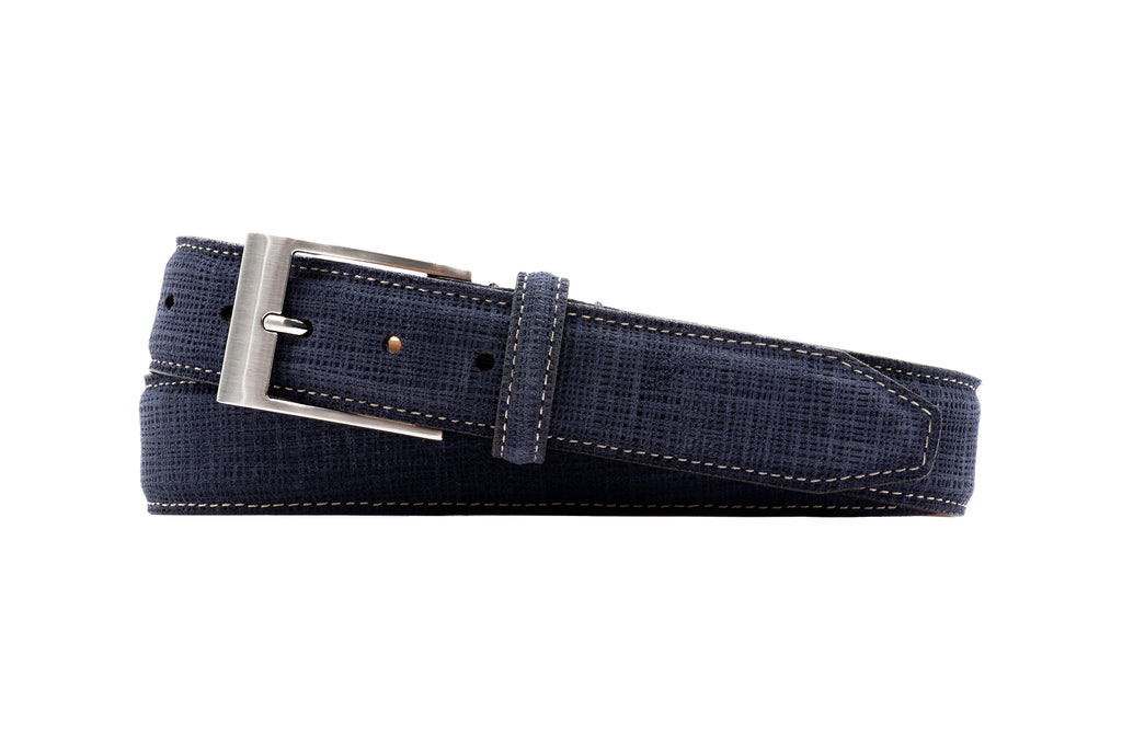 Royal Suede Belt - Navy