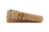 Bill Water Buffalo Leather Belt - Saddle