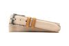 Bill Suede Belt - Bone