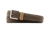 Bermuda Braid Nubuck Belt - Moss