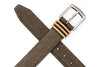 Bermuda Braid Nubuck Belt - Moss