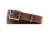 Hunter Italian Alligator Grain Belt - Aged Bark