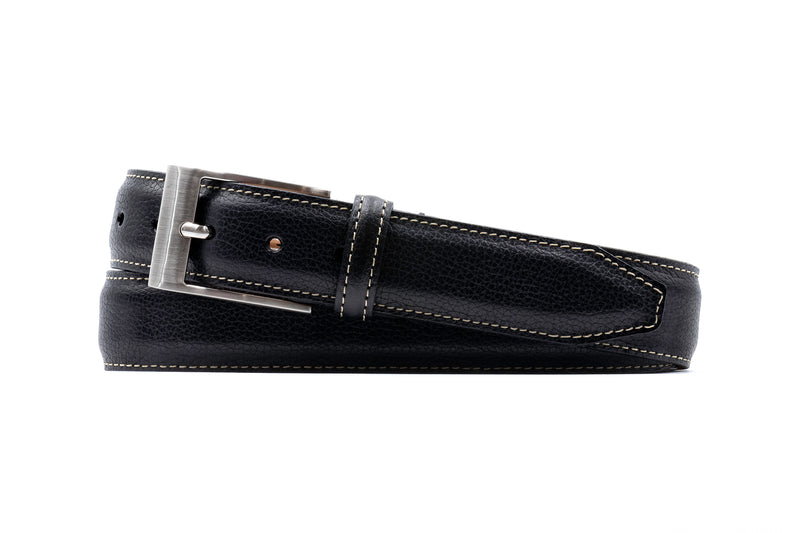 Royal Pebble Grain Belt - Black