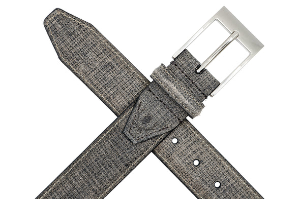 Royal Suede Belt - Pewter