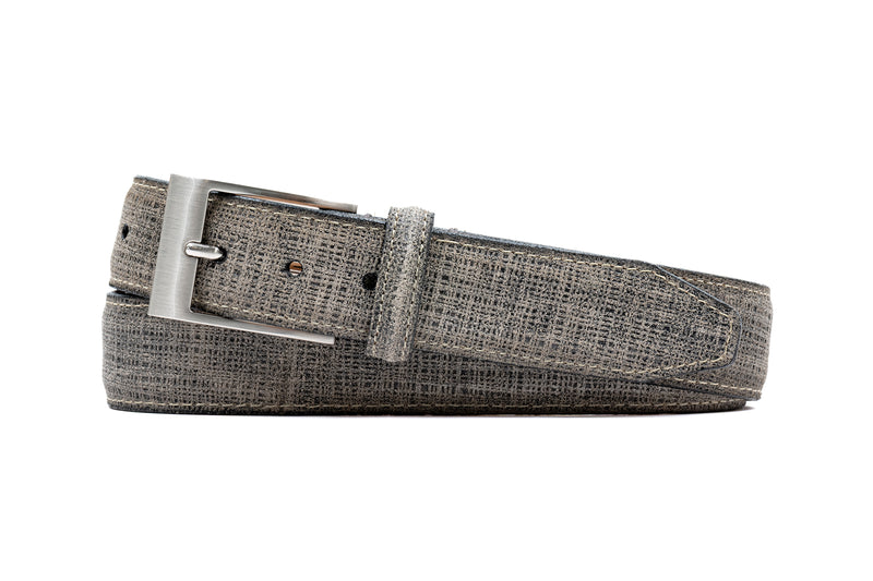 Royal Suede Belt - Pewter