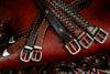 Artisan Italian Bridle Leather Taper Down Belt - Walnut