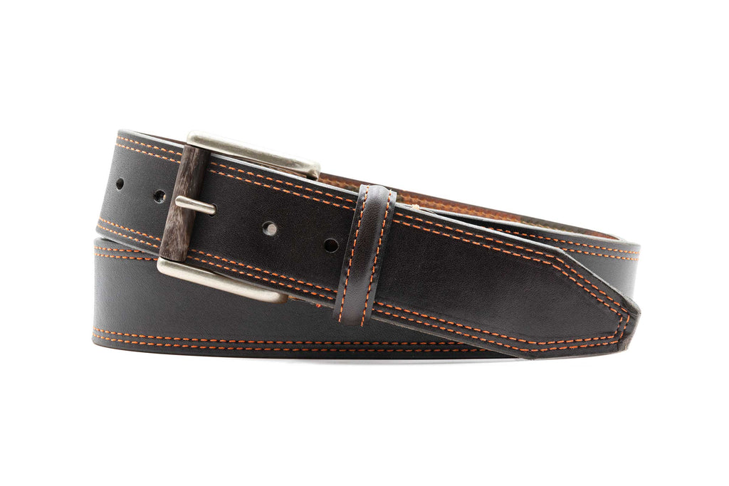 Upland Bridle Leather Belt - Walnut