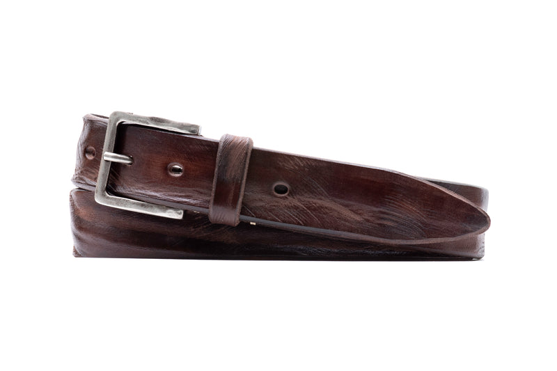 Artisan Bridle Italian Bridle Leather Belt - Walnut
