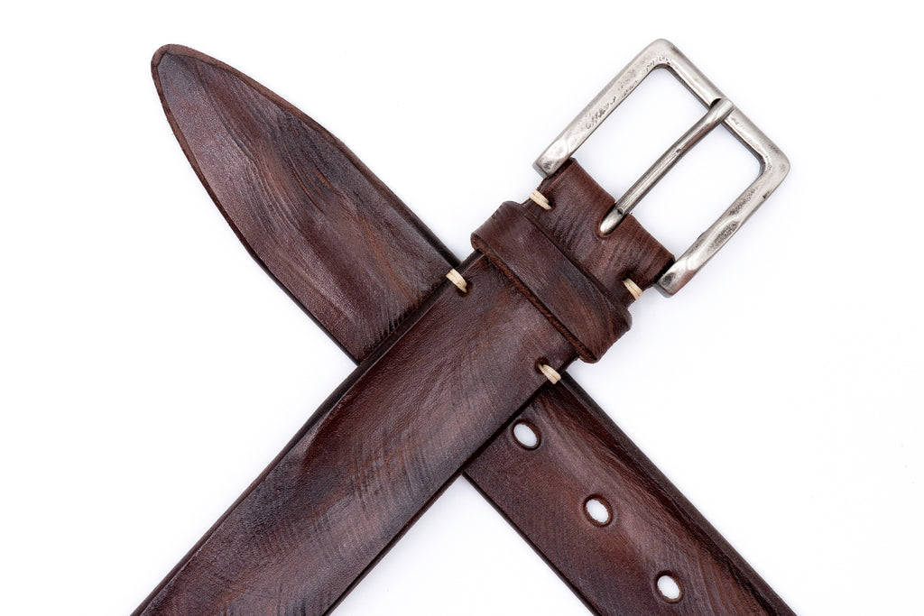 Artisan Bridle Italian Bridle Leather Belt - Walnut