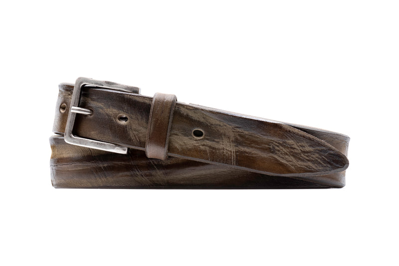 Artisan Bridle Italian Bridle Leather Belt - Olive