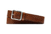 Warren Saddle Leather Belt - Saddle Tan