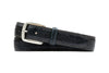 Amarillo Italian Saddle Leather Belt - Black
