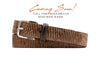 Mason Italian Leather Belt - Bark