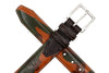 Hemingway Saddle Leather Belt - Tan Camo