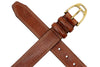 Derby Saddle Leather Belt - Chestnut