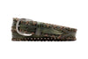 Artisan Italian Bridle Leather Double X Belt - Olive