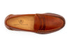 All American Saddle Leather Penny Loafers - Chestnut