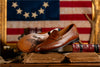 All American Saddle Leather Penny Loafers - Chestnut