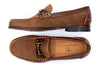 All American Suede Horse Bit Loafers - French Roast