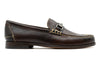 All American Saddle Leather Horse Bit Loafers - Walnut