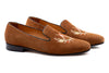 Royal Suede Smoking Slipper - French Roast