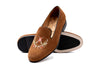 Royal Suede Smoking Slipper - French Roast