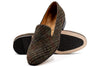 Royal Harris Tweed Smoking Slipper - Scottish Moss