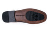 Bermuda Dress Pebble Grain Glove Leather Penny Loafers - Cognac