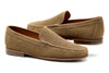 Country Club Suede Venetian Loafers - Khaki