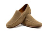 Country Club Suede Venetian Loafers - Khaki