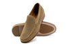 Country Club Suede Venetian Loafers - Khaki