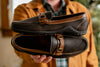 Bill Safari Kudu Leather Horse Bit Loafer - Dark Chocolate